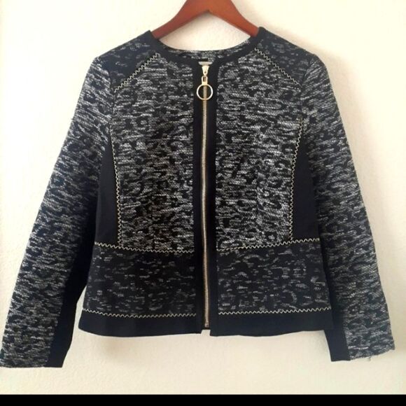 Chico's Evening Coat Size 2 - Picture 3 of 5